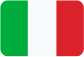 Aromatische Anhängeetiketten mit Werbung Italiano